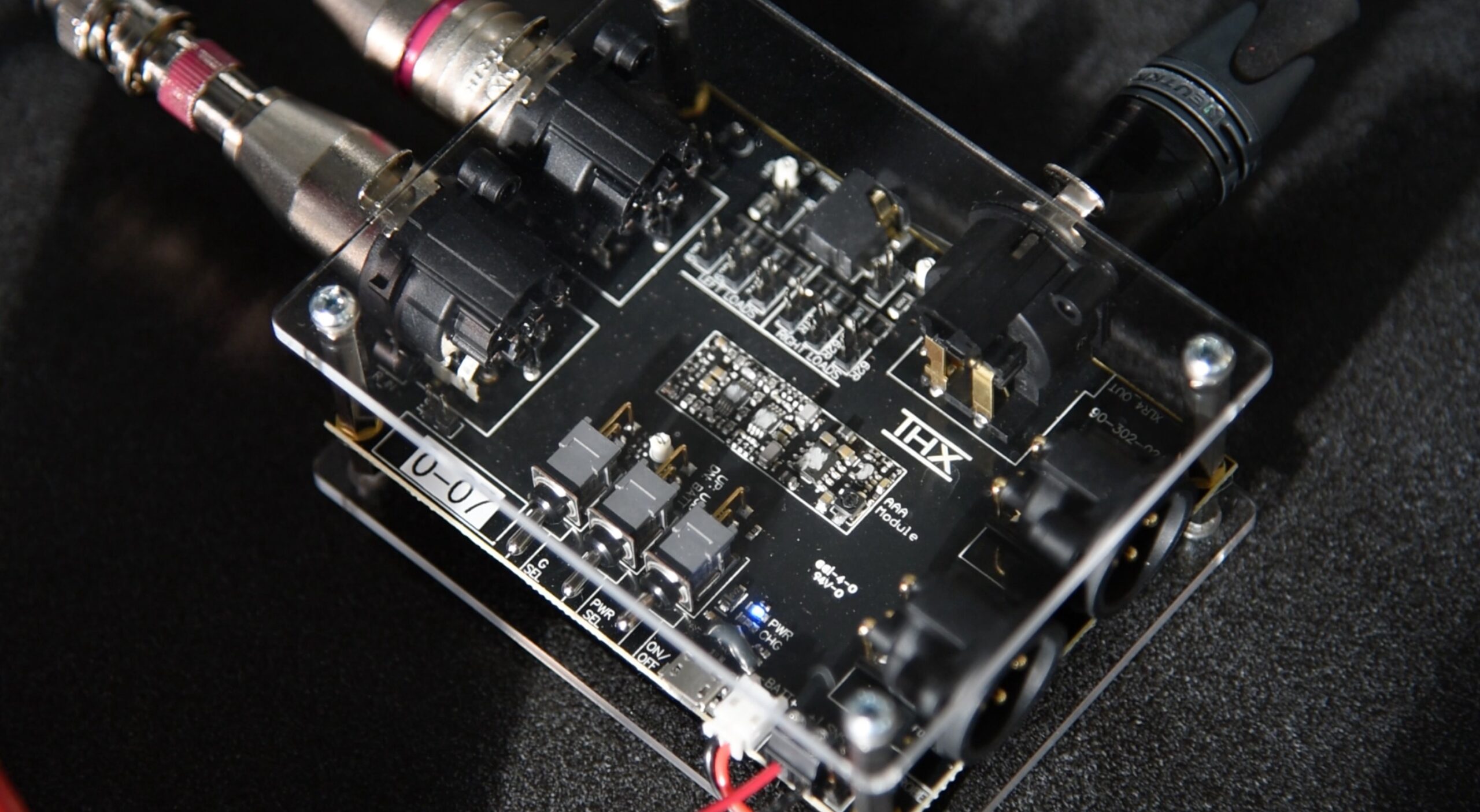 THX AAA Headphone Amplifier prototype