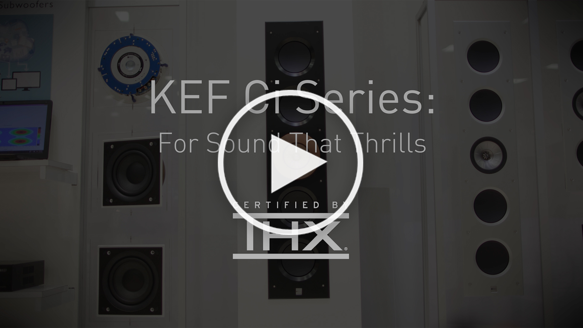 KEF Ci Series Video Thumbnail