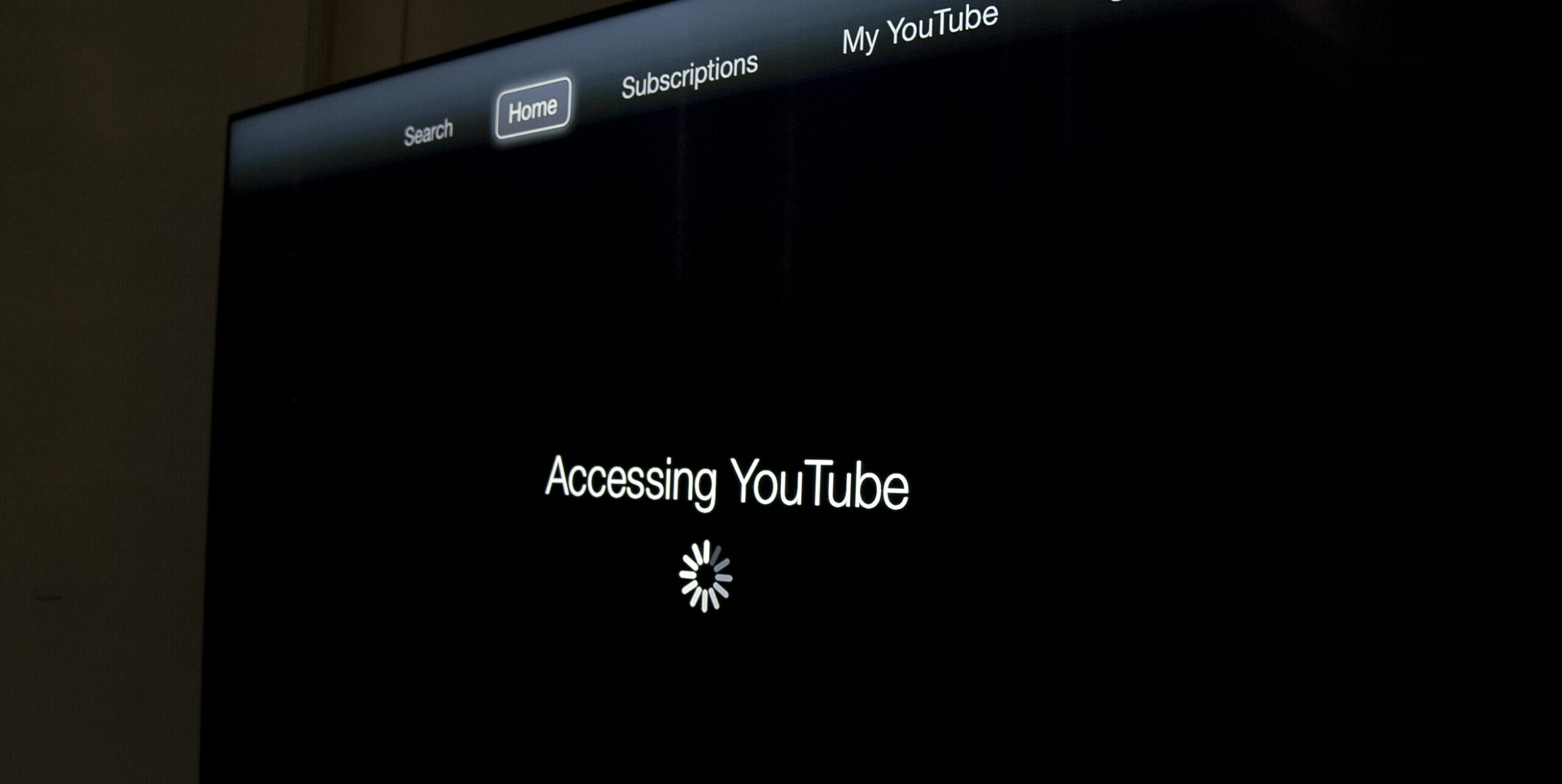 Accessing YouTube Screen Capture