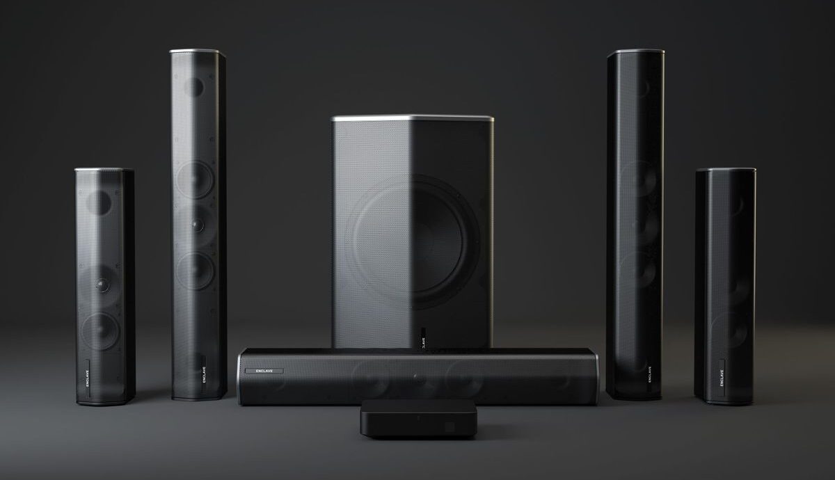 THX Certified and WiSA Certified Wireless Home Theater Speaker System