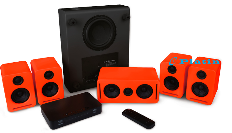 Tuned by THX™ Monaco 5.1 Immersive Wireless Home Audio System™ from Platin