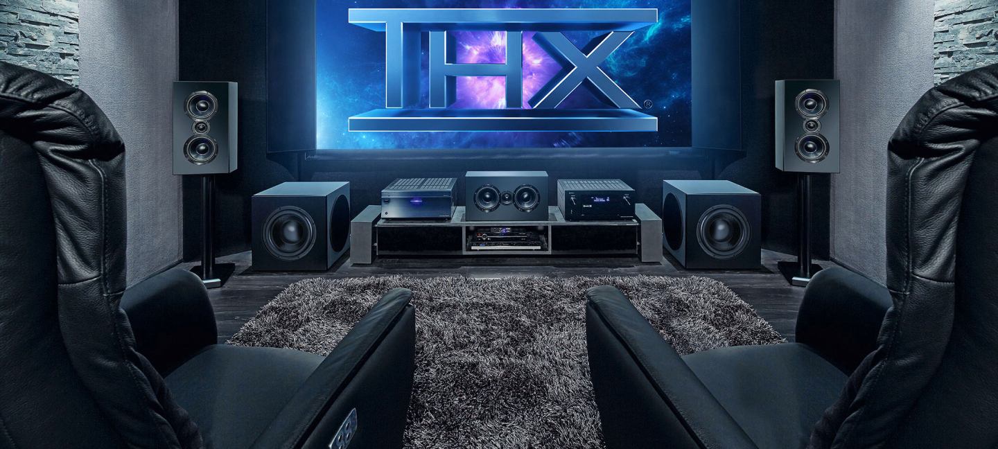 THX certified home theater setup