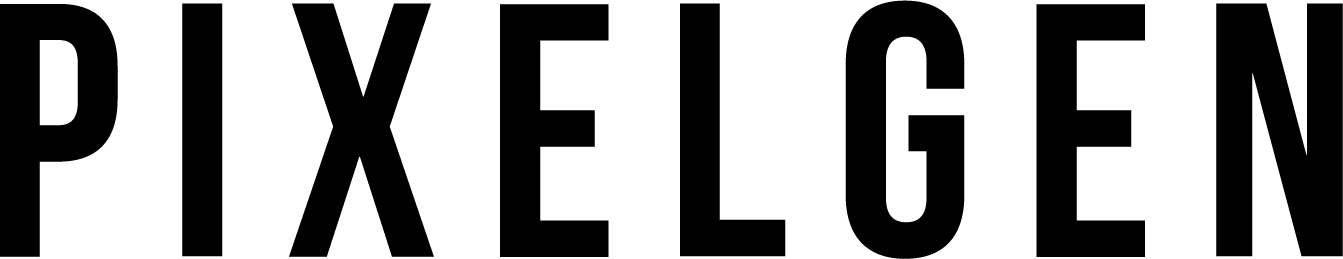 Pixelgen Logo in Black