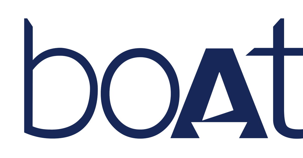 boAt logo in blue