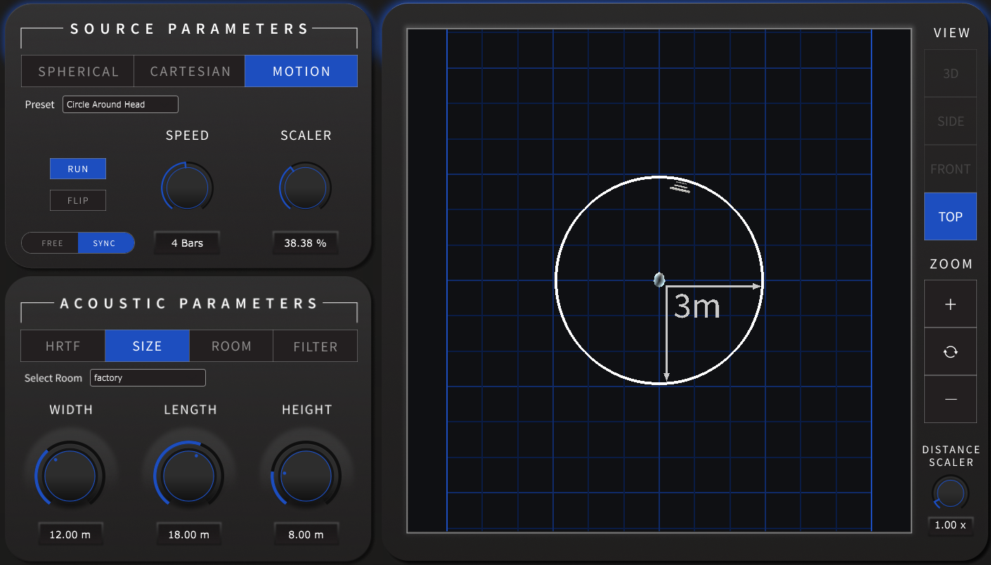 THX Spatial Creator Motion Feature