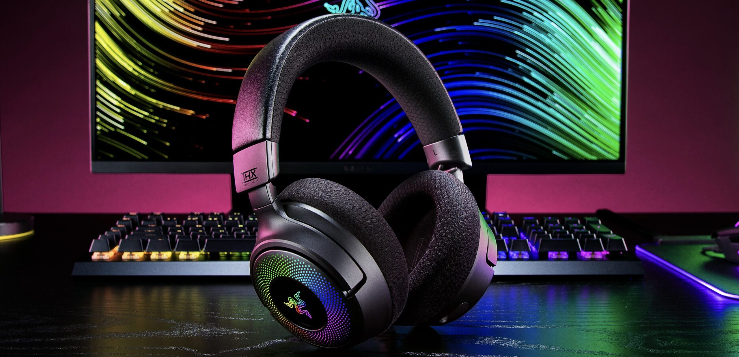 Razer Kraken V4 featuring THX Spatial Audio